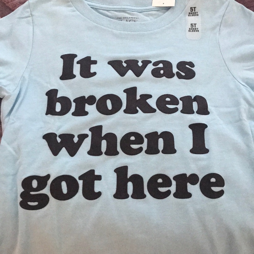 Brand new blue short sleeve tee! - Picture 1 of 4